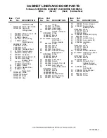 Preview for 2 page of KitchenAid KUIS18NNTB2 Parts List