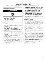 Preview for 9 page of KitchenAid KURG24RWBS Use And Care Manual