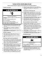 Preview for 19 page of KitchenAid KURG24RWBS Use And Care Manual