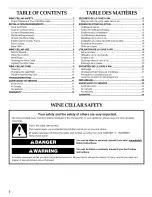 Preview for 2 page of KitchenAid KUWA244PBL00 Use & Care Manual