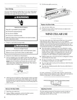 Preview for 8 page of KitchenAid KUWA244PBL00 Use & Care Manual