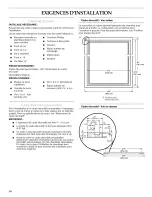 Preview for 14 page of KitchenAid KUWA244PBL00 Use & Care Manual