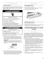 Preview for 19 page of KitchenAid KUWA244PBL00 Use & Care Manual