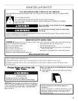 Preview for 3 page of KitchenAid KUWL204EPA Use & Care Manual