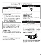 Preview for 5 page of KitchenAid KUWL304EBS Use & Care Manual