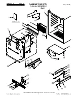 KitchenAid KUWO24RSBX01 Cabinet Parts preview