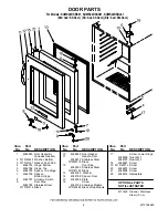 Preview for 4 page of KitchenAid KUWS24RSBL01 Cabinet Parts