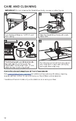 Preview for 12 page of KitchenAid KV25G0XAQ User Manual