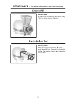 Preview for 82 page of KitchenAid KV25G0XCV - Caviar, Professional 5 User Manual