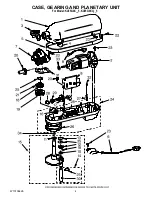 Preview for 4 page of KitchenAid KV25G0XER - Professional 5 Plus 450 Watt Stand Mixer Parts List