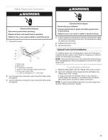 Preview for 11 page of KitchenAid KVUB600DSS0 Installation Instructions And Use & Care Manual