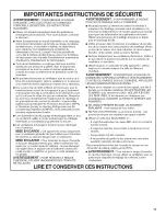 Preview for 17 page of KitchenAid KVWB400DSS0 Installation Instructions And Use & Care Manual