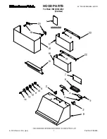 KitchenAid KWCU320JSS0 Parts List preview