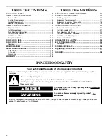 Preview for 2 page of KitchenAid KWCU405SBL0 Installation & Use Manual