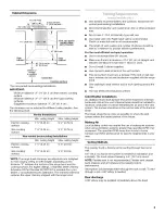 Preview for 5 page of KitchenAid KXW2330YSS0 Installation Instructions And Use & Care Manual