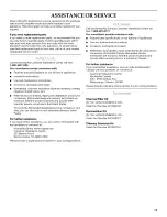 Preview for 13 page of KitchenAid KXW2330YSS0 Installation Instructions And Use & Care Manual