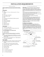 Preview for 4 page of KitchenAid KXW4430YSS0 Installation Instructions And Use & Care Manual