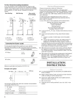 Preview for 6 page of KitchenAid KXW4430YSS0 Installation Instructions And Use & Care Manual