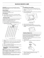 Preview for 11 page of KitchenAid KXW4430YSS0 Installation Instructions And Use & Care Manual