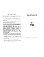 KitchenAid Meat Grinder User Manual preview