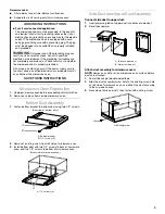 Preview for 3 page of KitchenAid MK1200XS Installation Instructions Manual