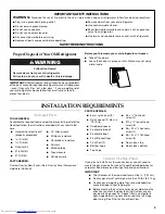 Preview for 3 page of KitchenAid Overlay Overlay Model Refrigerator Use And Care Manual