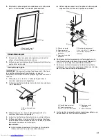 Preview for 21 page of KitchenAid Overlay Overlay Model Refrigerator Use And Care Manual