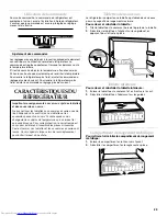 Preview for 23 page of KitchenAid Overlay Overlay Model Refrigerator Use And Care Manual