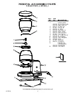 Preview for 2 page of KitchenAid Pro Line 4KPCG100PM0 Parts List