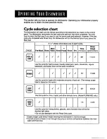 Preview for 16 page of KitchenAid Sculptura KUD124SE Use And Care Manual