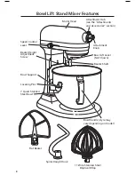 Preview for 8 page of KitchenAid STAND MIXER Instructions And Recipes Manual