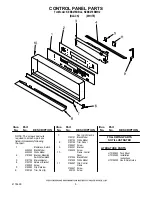 Preview for 5 page of KitchenAid SUPERBA KEBS276BBL2 Parts List