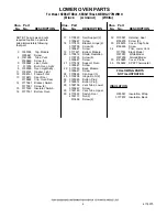 Preview for 6 page of KitchenAid SUPERBA KEBS277BAL0 Parts List