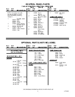 Preview for 2 page of KitchenAid SUPERBA KEBS277BAL2 Parts List