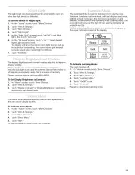 Preview for 11 page of KitchenAid ULTIMA COOK KHHS179L Use & Care Manual