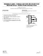 Preview for 2 page of KitchenAid W10133235 Installation Instructions