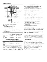 Preview for 5 page of KitchenAid WVW53UC0HV Installation Instructions  Use And Care Manual