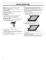 Preview for 12 page of KitchenAid WVW53UC0HV Installation Instructions  Use And Care Manual