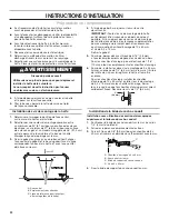 Preview for 22 page of KitchenAid WVW53UC0HV Installation Instructions  Use And Care Manual