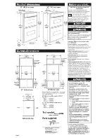 Preview for 2 page of KitchenAid YKEHC309JB2 Installation Instructions Manual