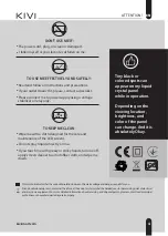 Preview for 5 page of Kivi 32F750NB User Manual