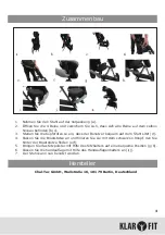 Preview for 3 page of KLAROFIT 10031268 Manual