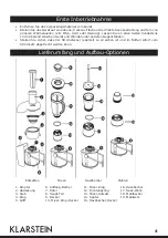 Preview for 4 page of Klarstein 10027961 Manual