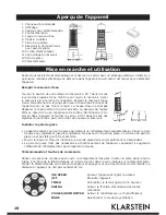 Preview for 19 page of Klarstein 10028303 User Manual