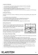 Preview for 36 page of Klarstein 10028325 Manual