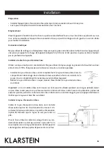 Preview for 62 page of Klarstein 10028325 Manual