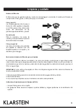 Preview for 92 page of Klarstein 10028325 Manual