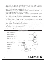 Preview for 3 page of Klarstein 10028611 Installation And User Manual