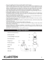 Preview for 10 page of Klarstein 10028611 Installation And User Manual