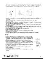 Preview for 12 page of Klarstein 10028611 Installation And User Manual